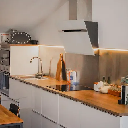 Riverside Duplex Penthouse ジローナ